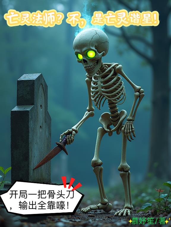 亡灵法师？不，是亡灵谐星！